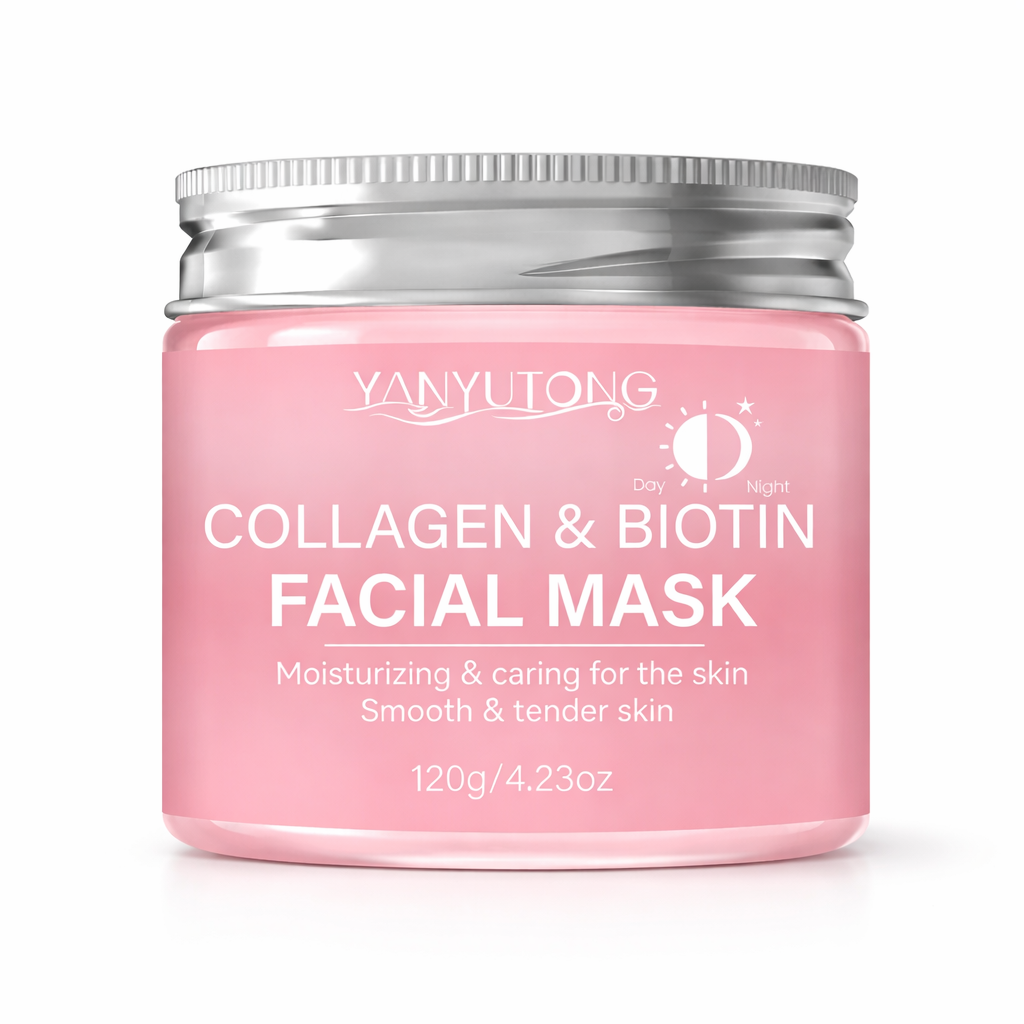 Collagen Biotin Peel Face Mask – Hydrating Cream 120g