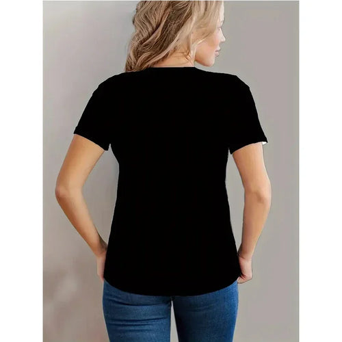 Casual Round Neck T-shirt