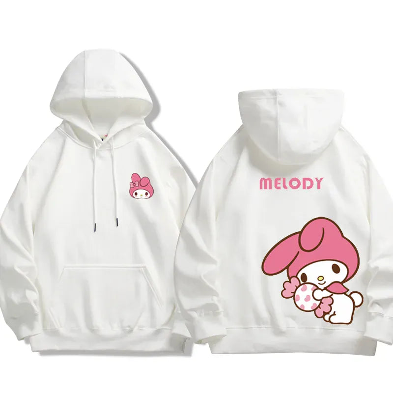 Body by Soreia Deals 2 / S Men's and Women's Kuromi Melody Hello Kitty Hoody