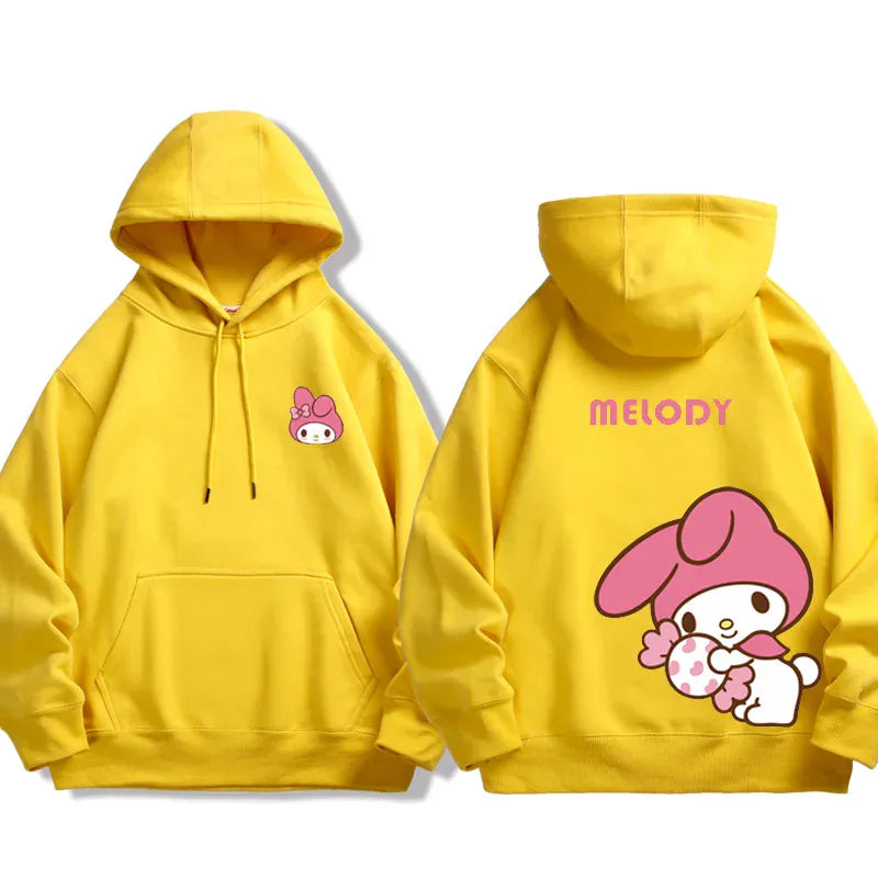 Body by Soreia Deals 8 / S Men's and Women's Kuromi Melody Hello Kitty Hoody