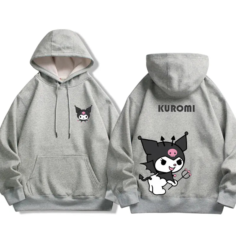 Body by Soreia Deals 9 / S Men's and Women's Kuromi Melody Hello Kitty Hoody