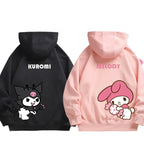 Body by Soreia Deals Men's and Women's Kuromi Melody Hello Kitty Hoody