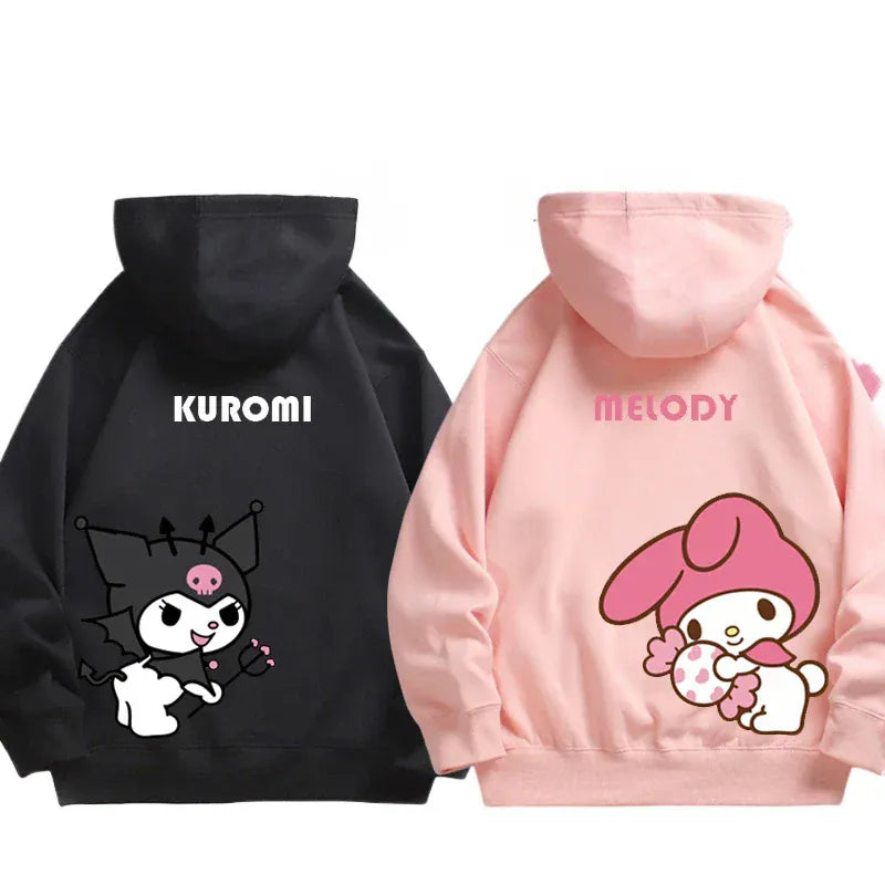 Body by Soreia Deals Men's and Women's Kuromi Melody Hello Kitty Hoody