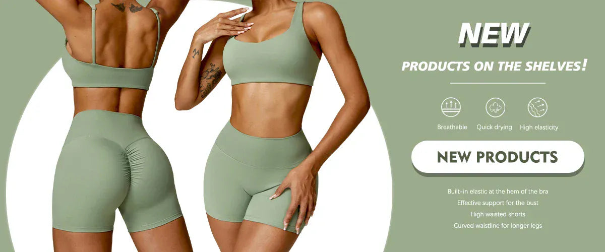 Body by Soreia Deals Quick-Drying 2PCS  Gym Set