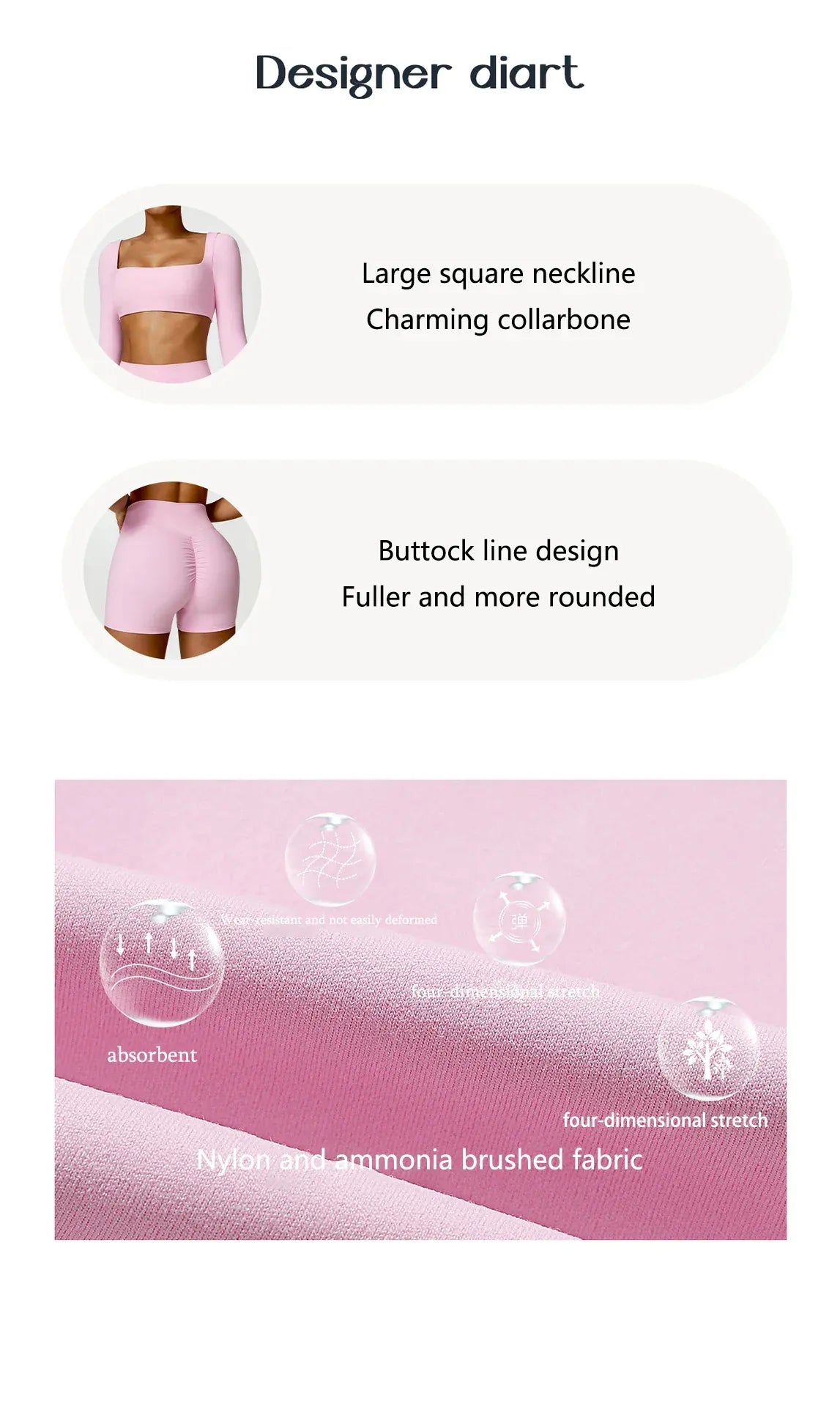 Body by Soreia Deals Quick-Drying 2PCS  Gym Set