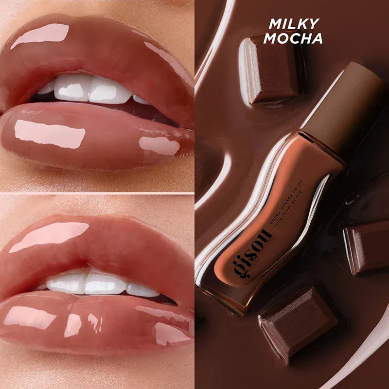 Body by Soreia GL Milky Mocha Gisou Glazed Lip Plump Oil